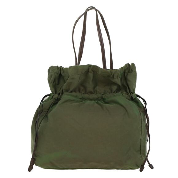 PRADA Tote Bag Nylon Khaki - Picture 3 of 9